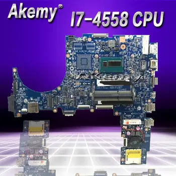 

Akemy B551LA Laptop motherboard I7-4558 CPU For Asus B551LA Test mainboard B551LA B551L motherboard test 100% ok