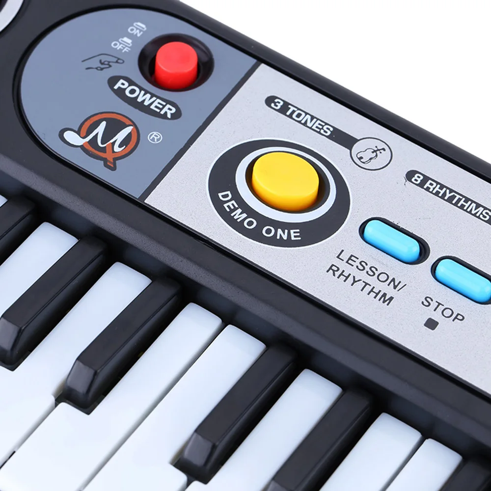 37 Keys Music Electronic Keyboard Kid Piano Organ Record Playback W/Mic U3J1 