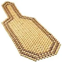summer cool Health care massage auto wooden bead seat cushion bead cushion monolithic & natural pure color logs manual wood