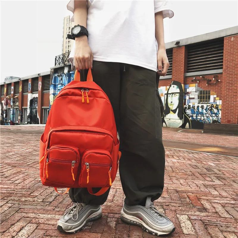 DCIMOR النايلون النساء للماء على ظهره متعددة جيب السفر حقيبة أزياء حقائب لأوقات الترفيه Preppy المدرسة حقائب للمراهقين Mochila DCIMOR النايلون النساء للماء على ظهره متعددة جيب السفر حقيبة أزياء حقائب لأوقات الترفيه Preppy المدرسة حقائب للمراهقين Mochila