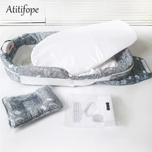 Складная детская кровать, переноска для путешествий, функции как сумка для подгузников и пеленальная станция, детская сумка, переноска для новорожденных, складная кроватка