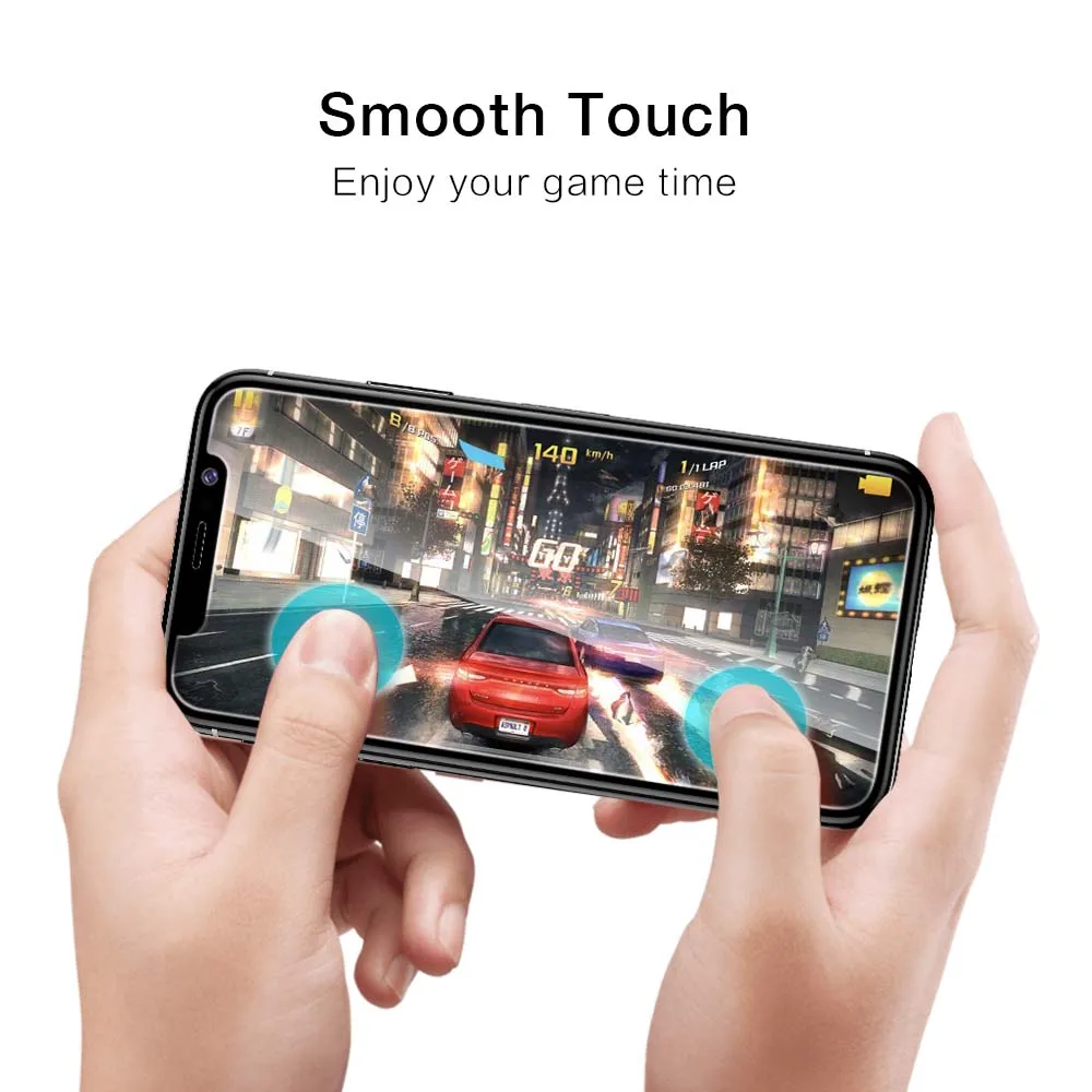 FLOVEME 9H Gehärtetem Glas Schutz Glas Flim Für iPhone X XS Glas Screen Protector Full Cover Für Ap