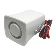 12 В проводной Внутренний Сигнал тревоги 105 дБ звуковой сигнал постоянного тока мини-сигнал тревоги для домашней системы