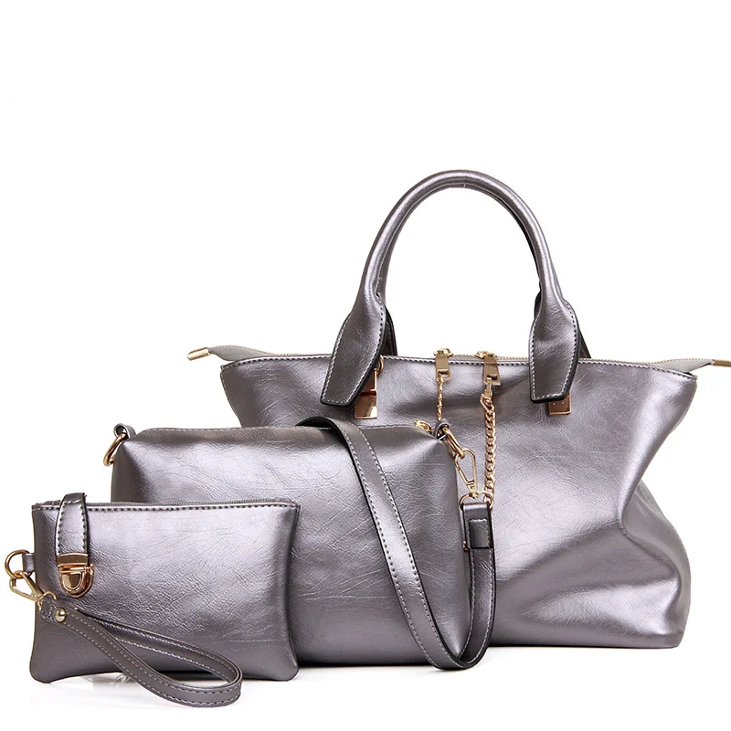 

3pcs Luxury Handbags Women Bags 2018 PU totes for female Ladies High quality crossbody bag for daily shopping Bolsa Feminina
