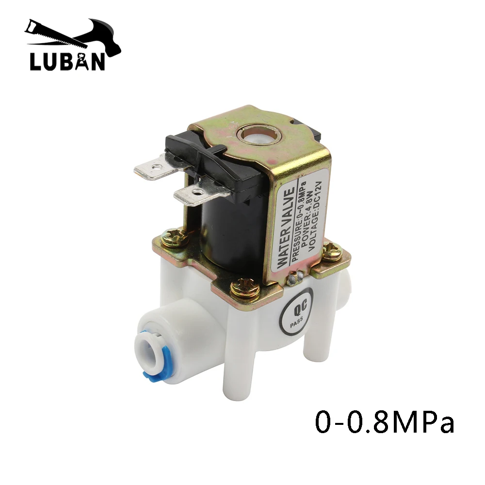 

NC Electric Solenoid Valve Magnetic DC 12V Water Air Inlet Flow Switch 1/4 " 12V 24V 220V Magnetic Washing Machine Dispenser