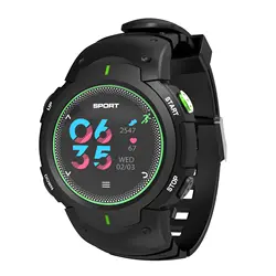 DTNO.1F13 умные часы большой поверхности цвет водонепроницаемый супер-долгое время ожидания мониторинг сердечного ритма Bluetooth Смарт часы