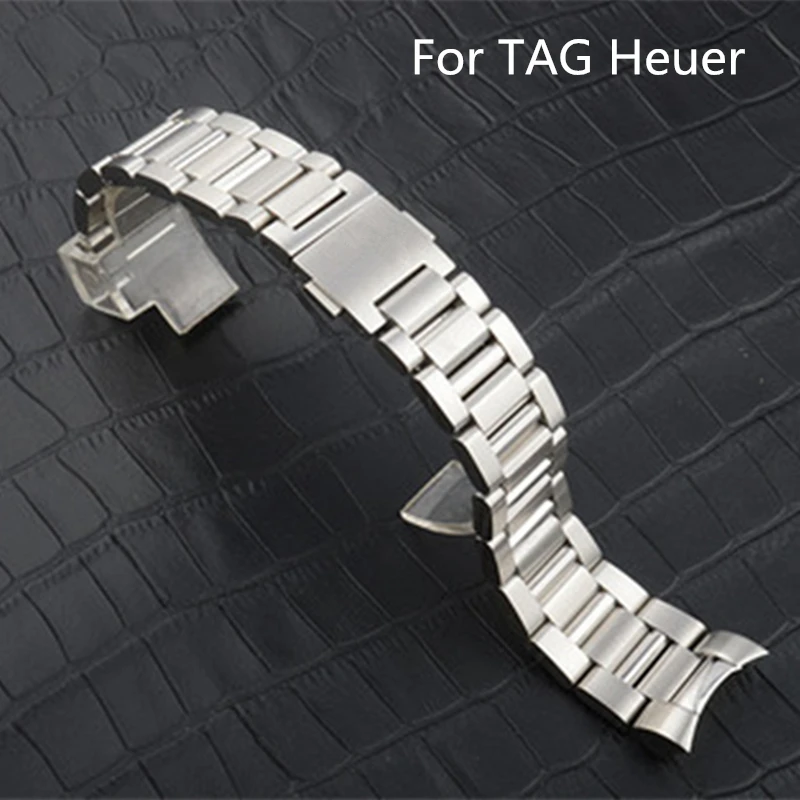 

TJP Original 22MM Men Full Stainless Steel Watch Strap Wacthband For TAG Watch Heuer CARRERA WAR201D.BA0723 wristband