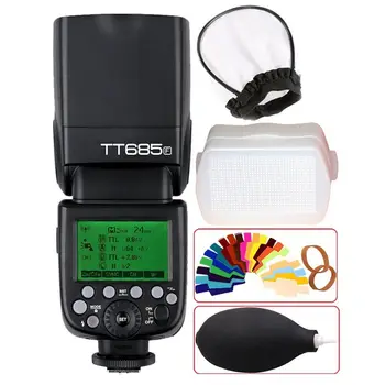 Godox GN60 TT685F 2.4G HSS TTL 1/8000s Flash Speedlite+ X1T-F Trigger Trasmettitore Kit For Fujifilm Fuji X-Pro2/X-T20/X-T1/X-T2
Godox GN60 TT685F 2.4G HSS TTL 1/8000s Flash Speedlite+ X1T-F Trigger Trasmettitore Kit For Fujifilm Fuji X-Pro2/X-T20/X-T1/X-T2