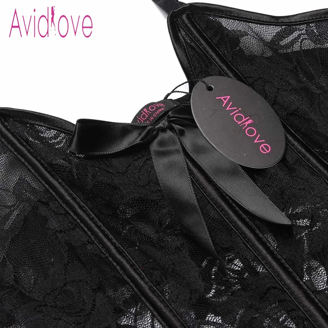 Avidlove нижнее белье сексуальное эротическое горячее платье Babydoll женское цветочное