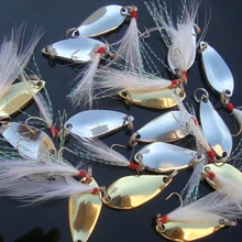 Наживка для спининга YeMuLang Brand 4 шт./лот жесткий Искусственный прикормы Жесткий Стиль Блесен снасти для Fising BB523