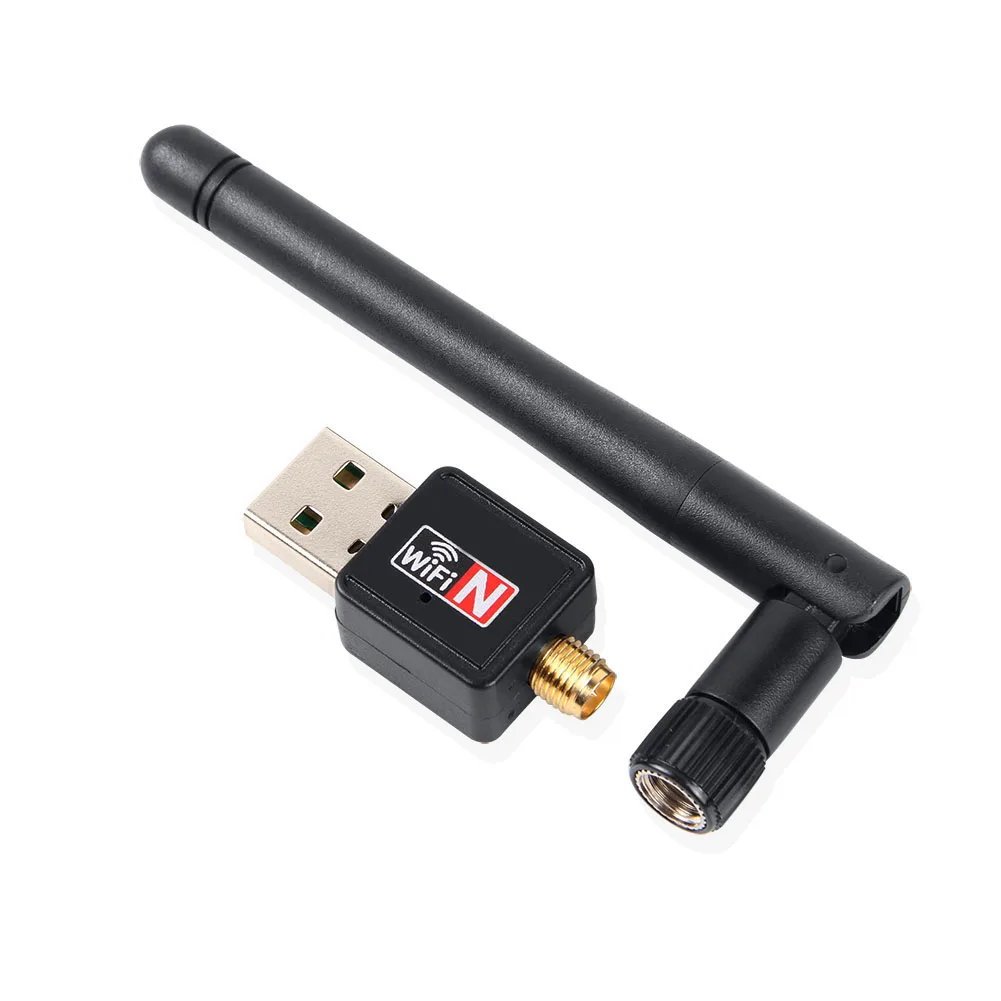 10 шт. USB Wifi адаптер 150 Мбит/с 2 4 г беспроводная сетевая карта Lan Ethernet антенный ключ