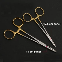Tiangong gold handle needle holder double eyelid surgery tool Jinyan needle clamp insert with scissors multi-function pincers