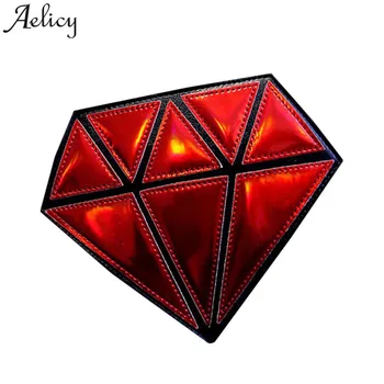 

Aelicy Girl Shoulder Bag Hologram Diamond Shape Laser Holographic Ladies Crossbody bag Chain Women Messenger Bags bolsa feminina