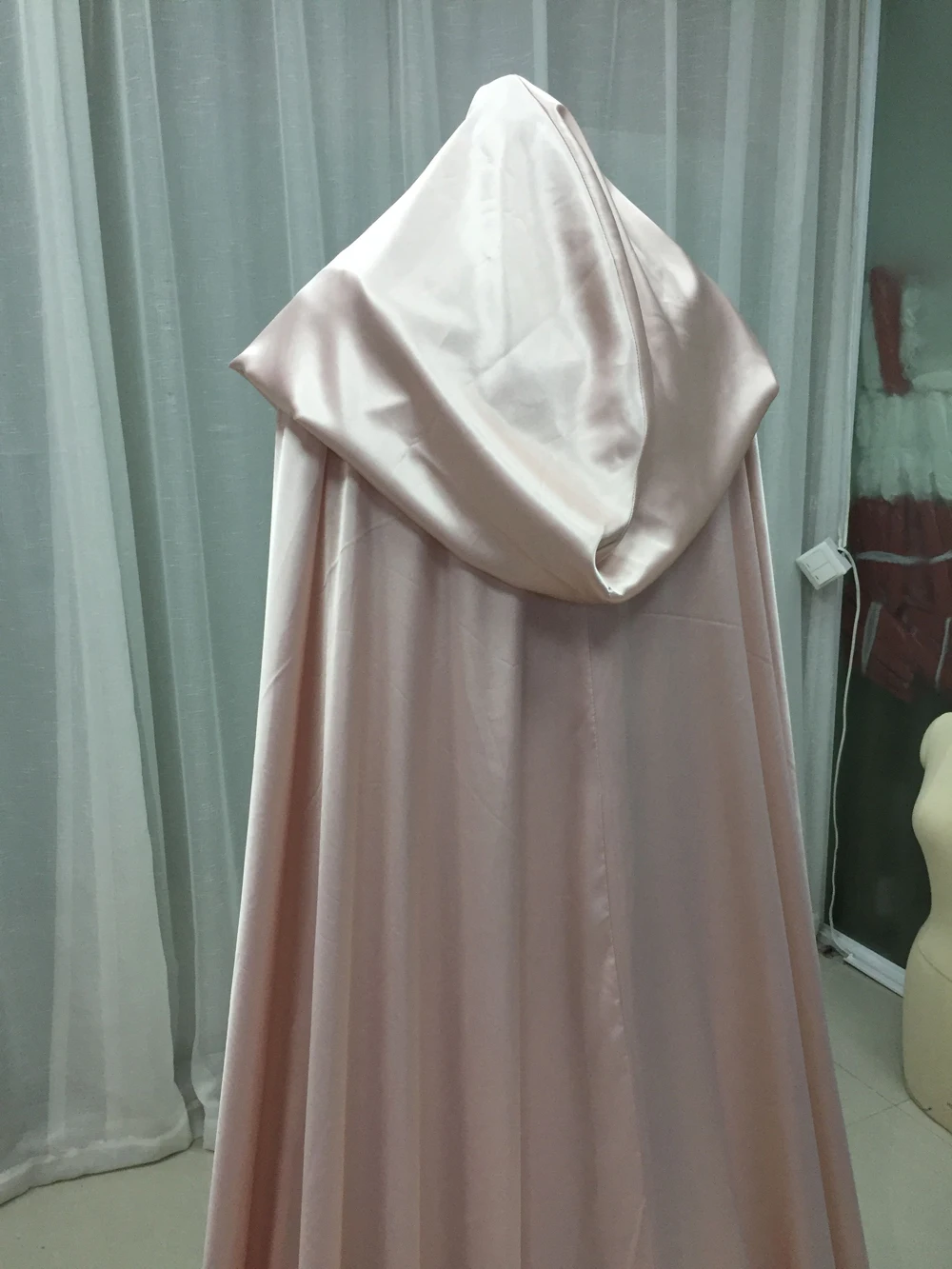 Real Sample Elastic Ding Wedding Wraps Cloak Bridal Jacket Bolero Women Favor Wrap Shawl Wedding Cape Accessories Custom Made