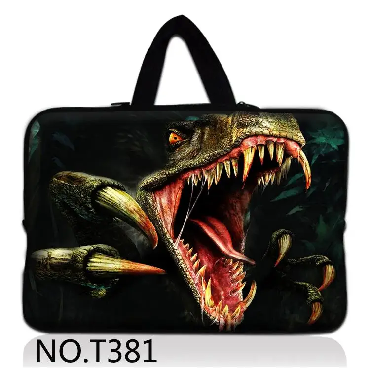 

13." 13.3" Dino Laptop Soft Carry Sleeve Case Bag For  Dell XPS 13/ Inspiron 13Z