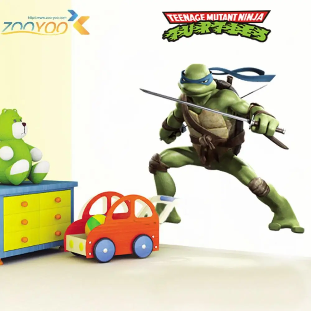 Teenage Mutant Ninja Turtles Rumah Decals 031 Diy Stiker Anak