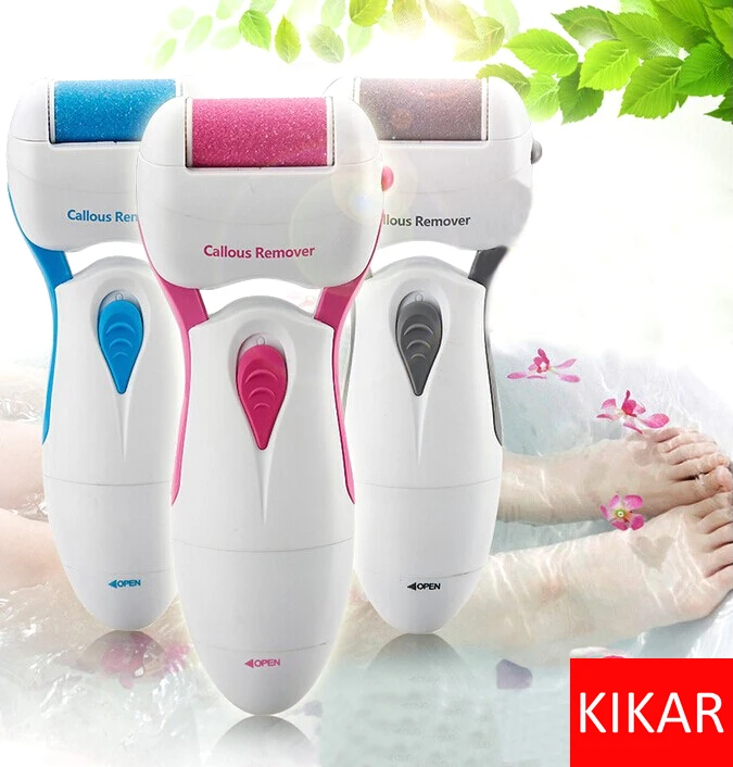 

KIKAR Electric Foot Smoother Massager Callous Eliminator Microplane Sanding Rasp File Scrub Stone Pumice Coarse Cuticle Remover