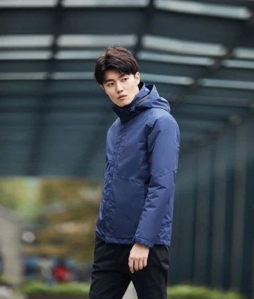  Xiaomi mijia three-in-one travel jacket 90% duck down windproof waterproof detachable inside and ou