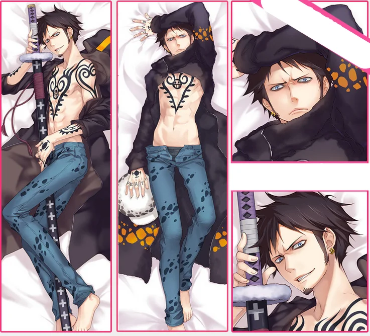 Суэф Аниме Манга Одна деталь закон Dakimakura Двусторонняя Подушка Чехол