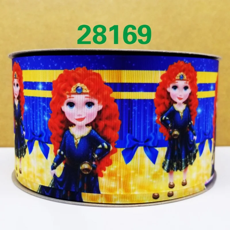 50 двор мультфильм печатных grosgrain ленты 28171