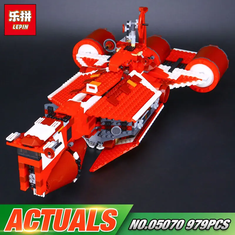 

New Lepin 05070 979Pcs Star Toys Wars The 7665 Republic Model Cruiser Set Building Blocks Bricks Kid Toys Model Christmas Gift
