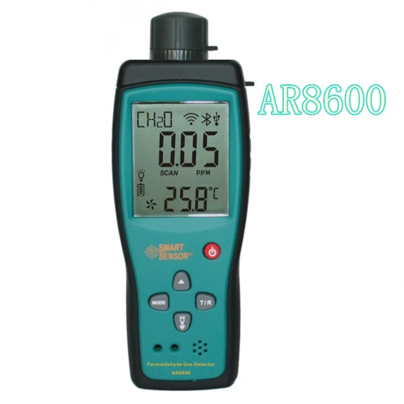 

AR8600 Handheld Chemical Measuring Formaldehyde Household Indoor Air Quality Testing Equipment Testing