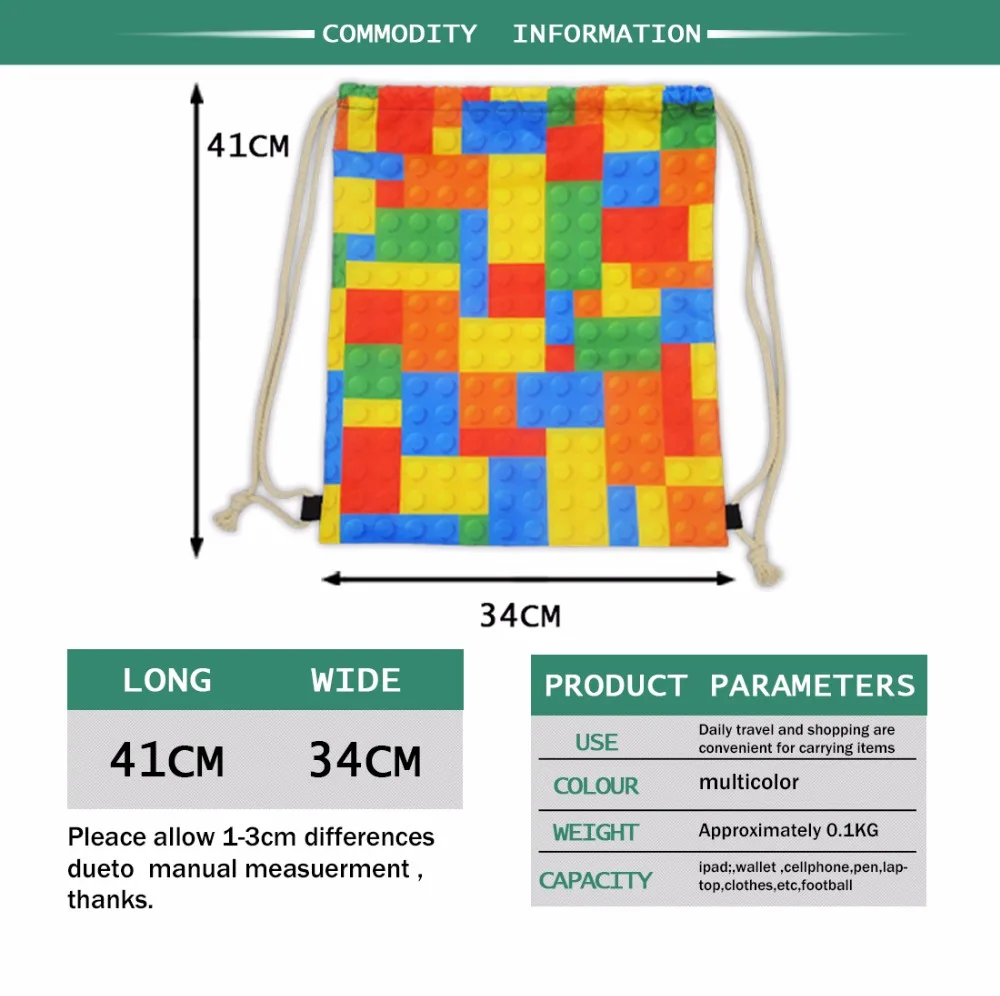FORUDESIGNS Colorful Animal Horse Pattern Men&Women Drawstring Backpack Small Fashion Multifunction Storage Bags Women's Bolsa FORUDESIGNS Colorful Animal Horse Pattern Men&Women Drawstring Backpack Small Fashion Multifunction Storage Bags Women's Bolsa