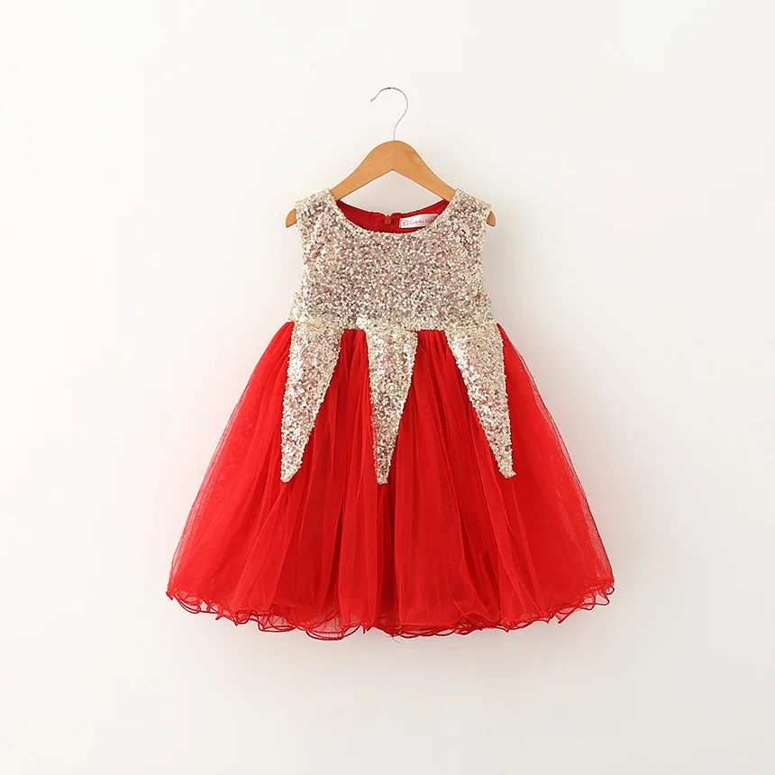 Aliexpress.com : Buy Christmas Gold Sequin Girl Dress 2016 New ... Aliexpress.com : Buy Christmas Gold Sequin Girl Dress 2016 New ...