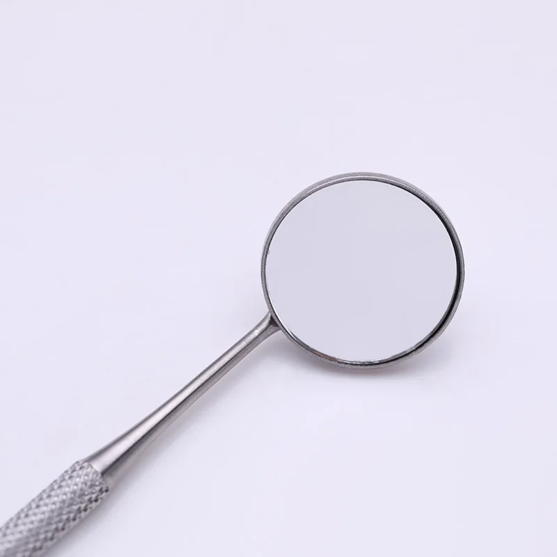 Зеркало для проверки наращивания ресниц Нержавеющая сталь зубные зеркало съемный Макияж инструменты