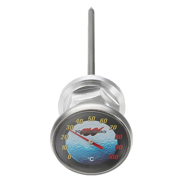

Aluminum Long Needle Motorcycle Oil Dipstick Thermometer Alu Oil Dipstick with Watch