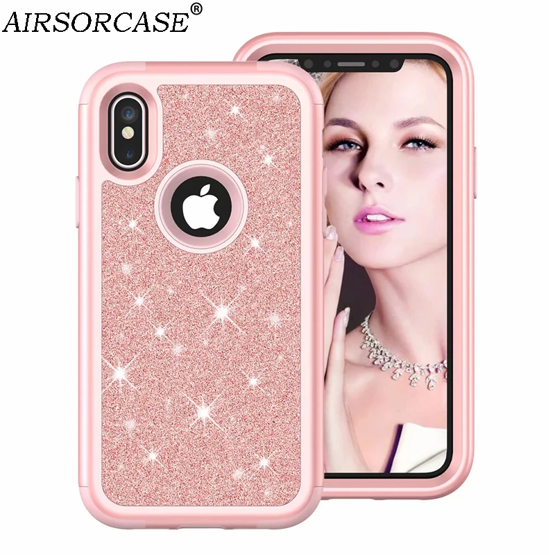 for Apple iPhone XS Max Case Beautiful Glitter Girls