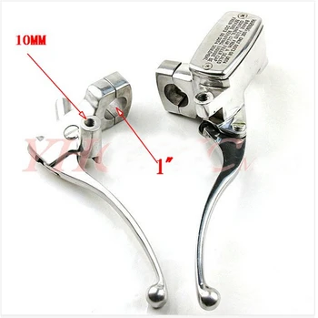 

Motorcycle 1" Handlebar Reservoir Brake Clutch Levers For Honda Shadow Magna VF 250 750 VTX1300 1800