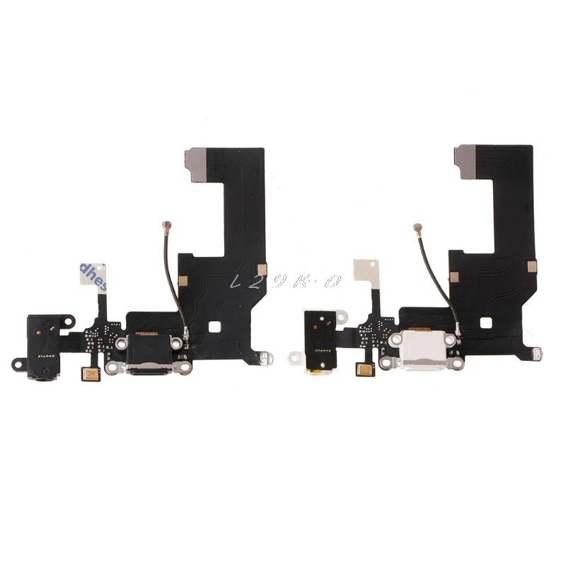 

USB Charging Port Connector Micphone Earphone Jack Flex Cable Parts For iPhone 5