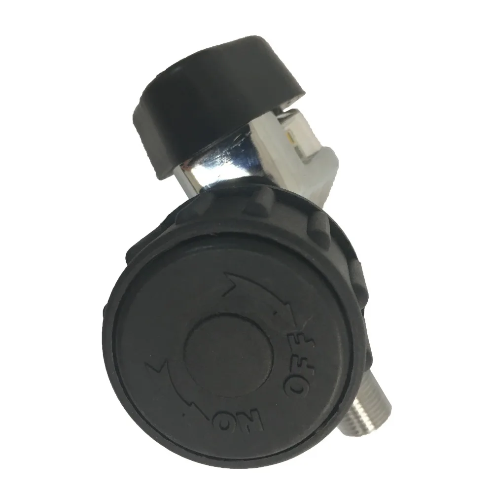 AC921 ACECARE New 30Mpa 4500psi SCBA Cylinder Valve Carbon Fiber Tank Compressed Air Cylinder Bottle Valve with Big Gauge