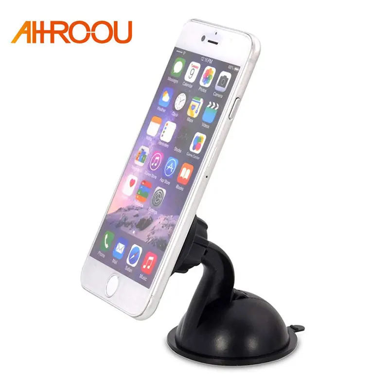 

Magnetic Car Phone Holder Sucker Suction Cup Mount Car Holder For iPhone X Samsung S9 Dashboard Mobile Phone Holder Stand