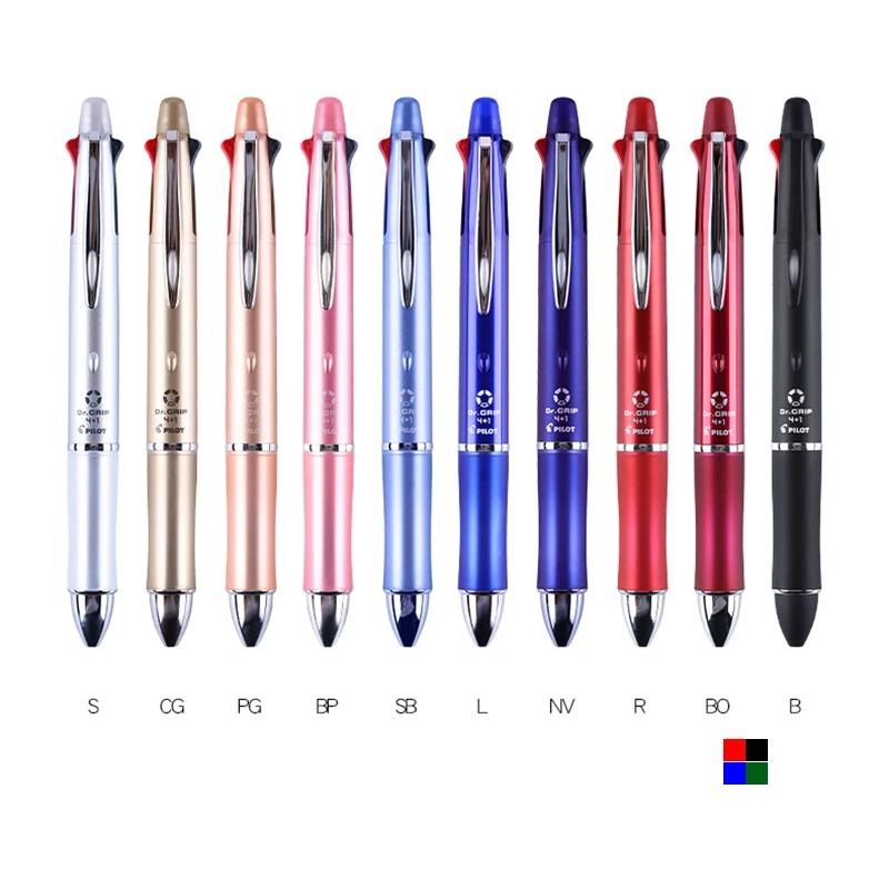 Pilot Dr.Grip 4+1 Multi-function Pen Gel Pen Acro ink 0.3/0.5mm