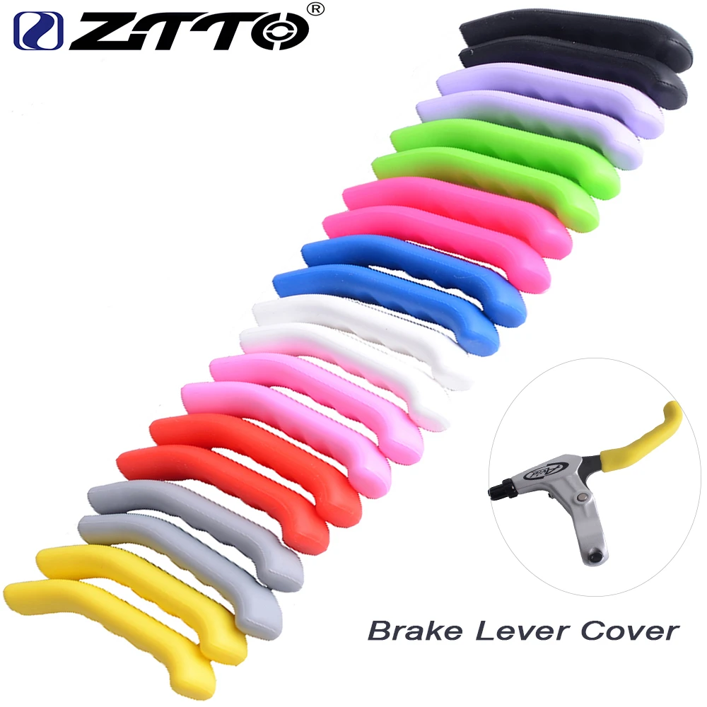 Mountain Bicycle Brake Lever Cover Silicone Gel Brake Handle Protective Sleeve for Mountain and Road Bike 4# Bike Brake Grips Cover