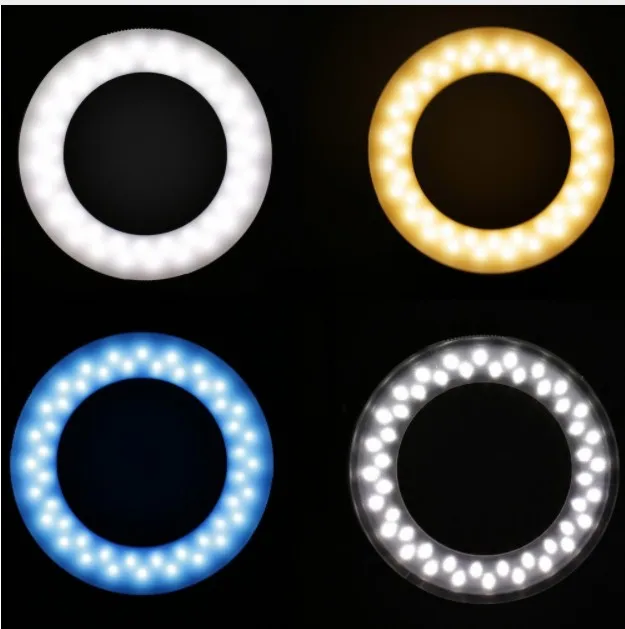 Новый 48 шт. RF 550D светодио дный Макро LED кольцо вспышки света и рассеиватели для NIKON
