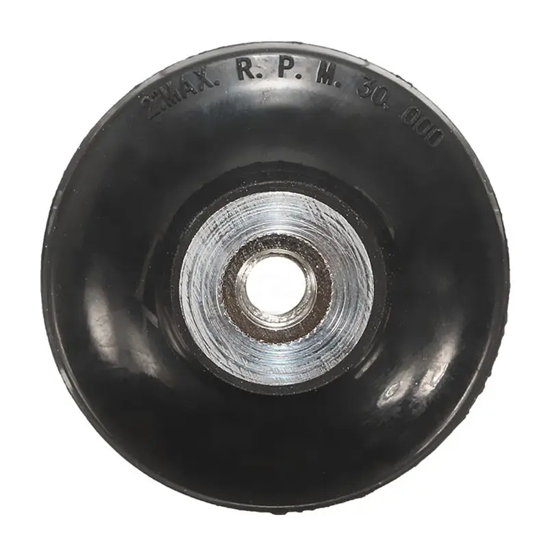 BMBY-1set 2 дюйма и 3 дюйма шлифовальный диск держатель 1/4 дюйма хвостовик Roloc рулон& замок вращающаяся подкладка держатель