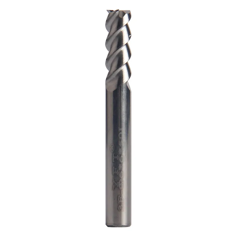 

YFT End Mills 3 Flutes Diameter 6mm Tungsten Steel Carbide Milling Cutter M6 HRC 45 Degrees Straight Shank Profession CNC Tools