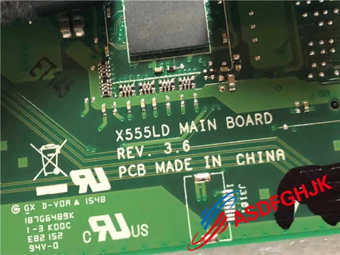  FOR ASUS X555LD MAINBOARD X555LD LAPTOP MOTHERBOARD 100% Perfect work