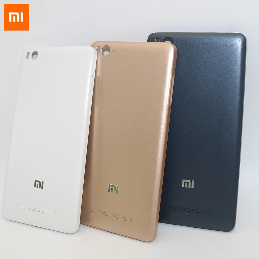 

Original xiaomi mi Battery Back Cover Door Housing Case for Xiaomi MI 4C Mi4c Replacement For Xiaomi mi 4C replace Accessories
