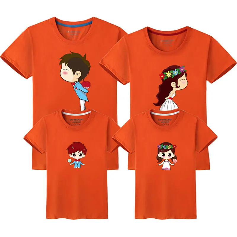 Летняя футболка одежда для семьи футболка для мамы, папы и ребенка Семейный комплект одинаковой одежды для папы, мамы и дочки