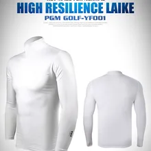 Новинка PGM тонкая мужская одежда для гольфа мужская Солнцезащитная футболка с длинными рукавами летняя устойчивая к ультрафиолетовому излучению Рубашка шелковая одежда прохладная Удобная