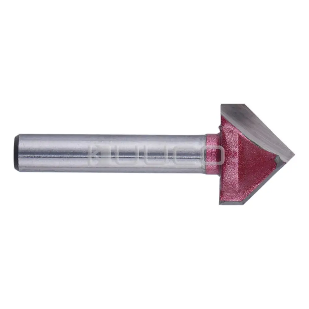 

Woodworking Cutter/90 Degree V Groove Tools/Teflon Coating Milling Cutter for acrylics/plastics/carbon fiber/MDF/PCB/wood etc