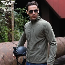 Уличная тактическая теплая ветрозащитная тактическая мужская куртка на весну, осень, зиму, верхняя одежда для кемпинга, походов, мужская флисовая куртка с воротником-стойкой