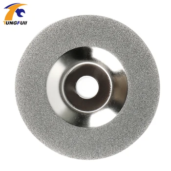 

Tungfull Tool Diamond Grinding Disc 4" Angle Grinder Wheel Dremel Style Accessory For Rotary Tools Power Tool Accessory Cutting