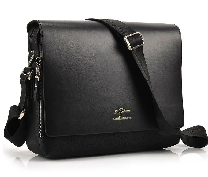 Free Shipping Fashion Casual Leather Men Shoulder Bag Quality Free Shipping Fashion Casual Leather Men Shoulder Bag Quality Guarantee Brand New Authentic Kangaroo Bags S Business In Crossbody From