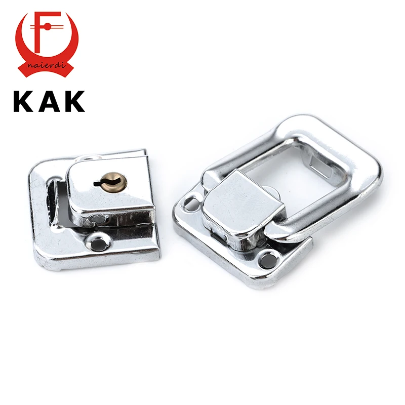 J402 Cabinet Box Square Lock With Keys Spring Latch Catch Toggle Lock Hasp SG 