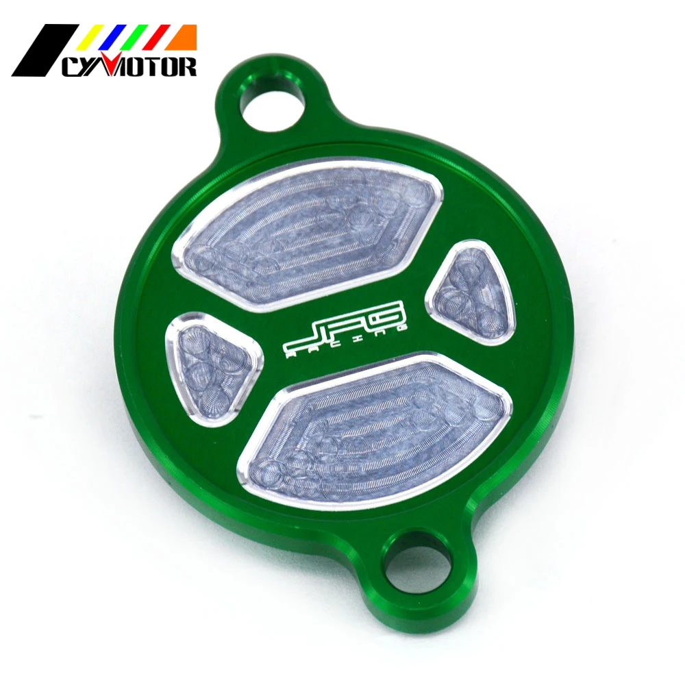 

Motorcycle CNC Aluminum Cleaner Oil Filter Cover Set For KAWASAKI KXF250 KXF 250 2005 2006 2007 2008 09 10 11 12 13 14 15 16